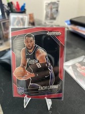 2024-25 Panini Prizm Black - Zach LaVine, Zach LaVine #53 Ruby Wave Prizm