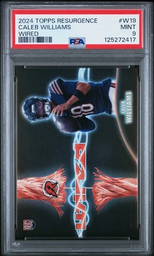 2024 TOPPS RESURGENCE WIRED #W19 CALEB WILLIAMS ROOKIE RC PSA 10