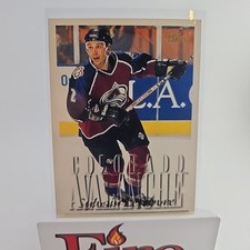 1995-96 Topps - #279 Sylvain Lefebvre Colorado Avalanche 