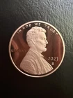 Photo of a 2023-S Lincoln Shield Cent Proof from an eBay sale