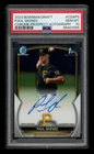 2023 Bowman Draft Chrome Prospect: #CDAPS Paul Skenes Auto PSA 10 GEM MINT