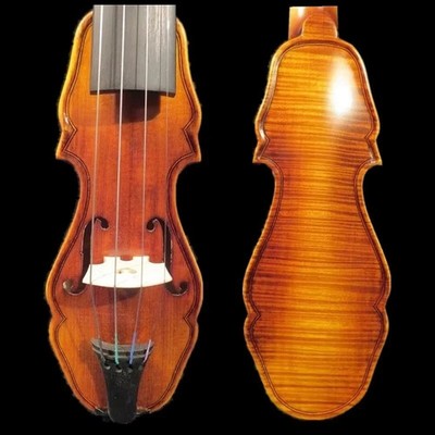 Baroque Small Pochette Fiddle. SONG Pocket Violin 7 3/4'' body, Good sound