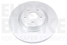 2x EUROBRAKE Bremsscheiben vorne passend für Audi A6 Allroad 4GH 4GJ