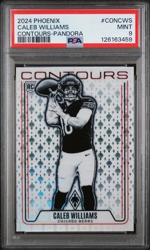 2024 Panini Phoenix - Contours Caleb Williams Rookie #CON-CWS PSA 9 (RC)