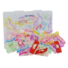 Sewing Clips for Fabric and Quilting,WENICE 40pcs Embroidery 40, Multicolor