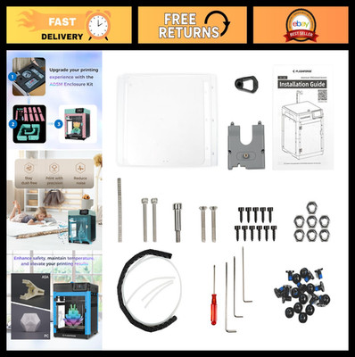 3D Printer Enclosure Kit for Adventurer 5M - Safer, Quieter Cover, DIY Design, H
