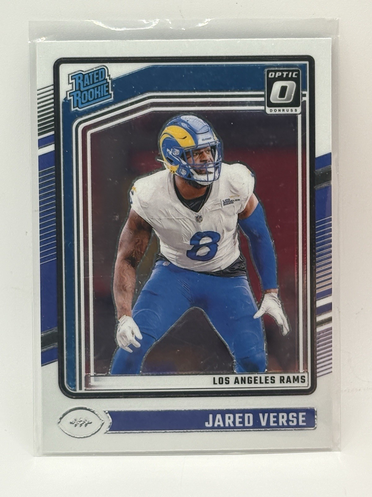 Jared Verse 2024 Donruss Optic Rated Rookie RC Los Angeles Rams #242