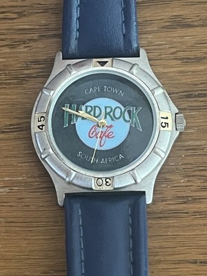 Hard Rock Cafe Capetown South Africa Vintage Armbanduhr 90er -defekt-