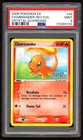 Pokemon Card - PSA 9 Charmander 48/100 - Ex Crystal Guardians Reverse Holo MINT