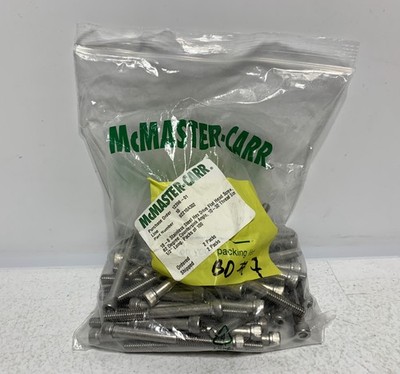 McMaster-Carr 92210A302 Hex Drive Flat Head Screws 1/4''-20 x 1-1/2'' (pk of 79)