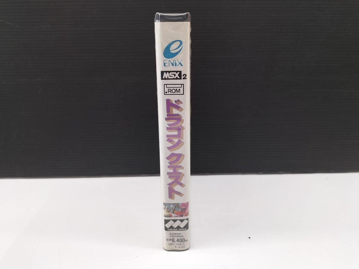 MSX Dragon Quest 1 White Ref/2072 Msx2 IMPORT Japan Video Game MSX