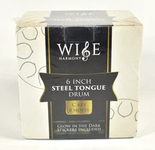 Wise Harmony 6" Steel Tongue Drum NEW Sealed C Key 8 Notes UNKNOWN COLOR