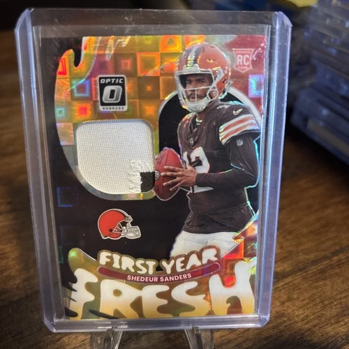 2025 Donruss Optic Football Black Pandora Shedeur Sanders #FYFBH-SSS