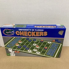University of Florida Gators Football Gridiron Checkers Family Board Game 