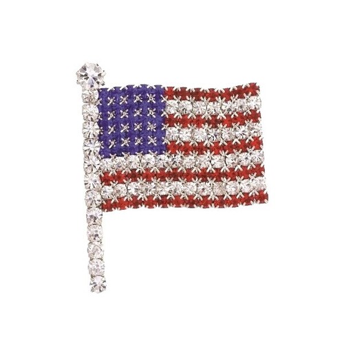 Spilla Da Bavero PinMart Bandiera Americana USA | Smalto Patriottico | Spilla A Coccarda - Foto 2