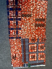 ON SALES 6 YARDS 100 Cotton African Kente Ankara Wax Print Fabric