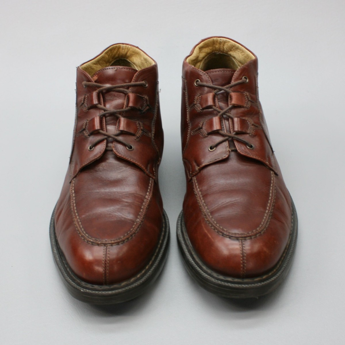 Bacco Bucci Men\'s Brown Leather Ankle Chukka Boots Size 8 Bacco Bucci Men main image 3