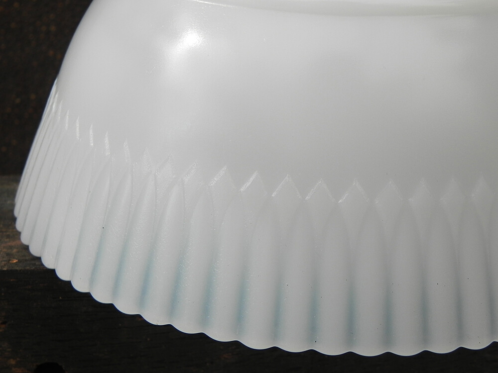 Vintage Milk Glass Lamp Shade PARTs Retro Mid Century Modern eBay