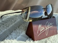Maui Jim Breakwall MJ 422 26 Lightweight Rimless  HCL Bronze Polarized Lenses