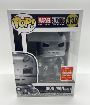 Funko POP! アイアンマン Mk-1 限定品 Funko Pop! Marvel - The Infinity Saga - Iron Man (Mark 1) Blacklight #