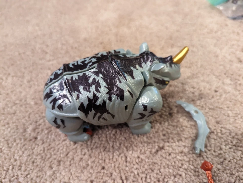 Rhinox 100% Complete Deluxe Class Transformers Beast Wars Fox Kids 1999 Hasbro - Image 4 of 4