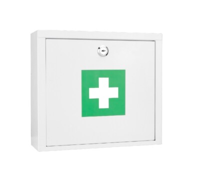 Barska CB12820 Compact Medical Wall mounting Cabinet for Emergency First Aid Box