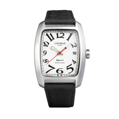 Locman Italy Herrenuhr Sport Anniversary schwarz/weiß Ref. 0471