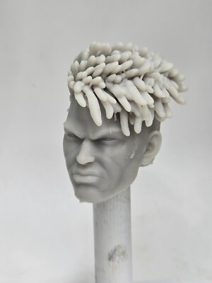 3d Printed EDDIE GORDO TEKKEN 8 Head #1 1:10 7'' LEGENDS COMIC MULTIVERSE