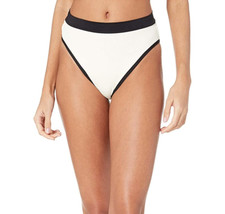 L Space L5959 High Frenchi Bitsy Swimsuit Bottom in Cream Women's Size Large