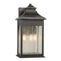 Elstead Livingston AußEn-Wandleuchte E14 3-Fach Kaiserliche Bronze IP44 ...