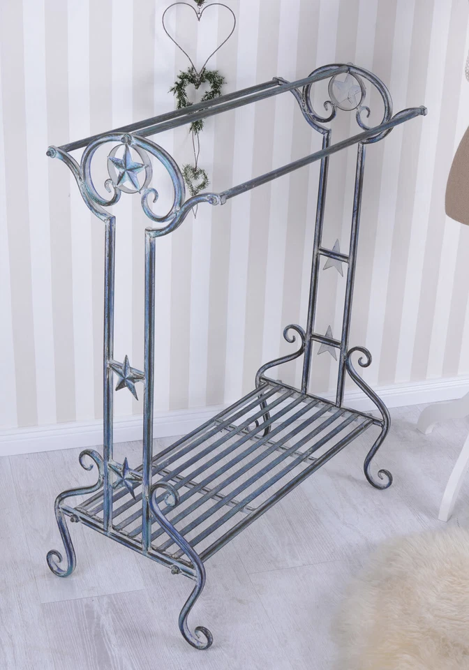 Handtuchtrockner Handtuchständer Eisenständer Standhandtuchhalter Handtuchstange - Bild 4 von 4