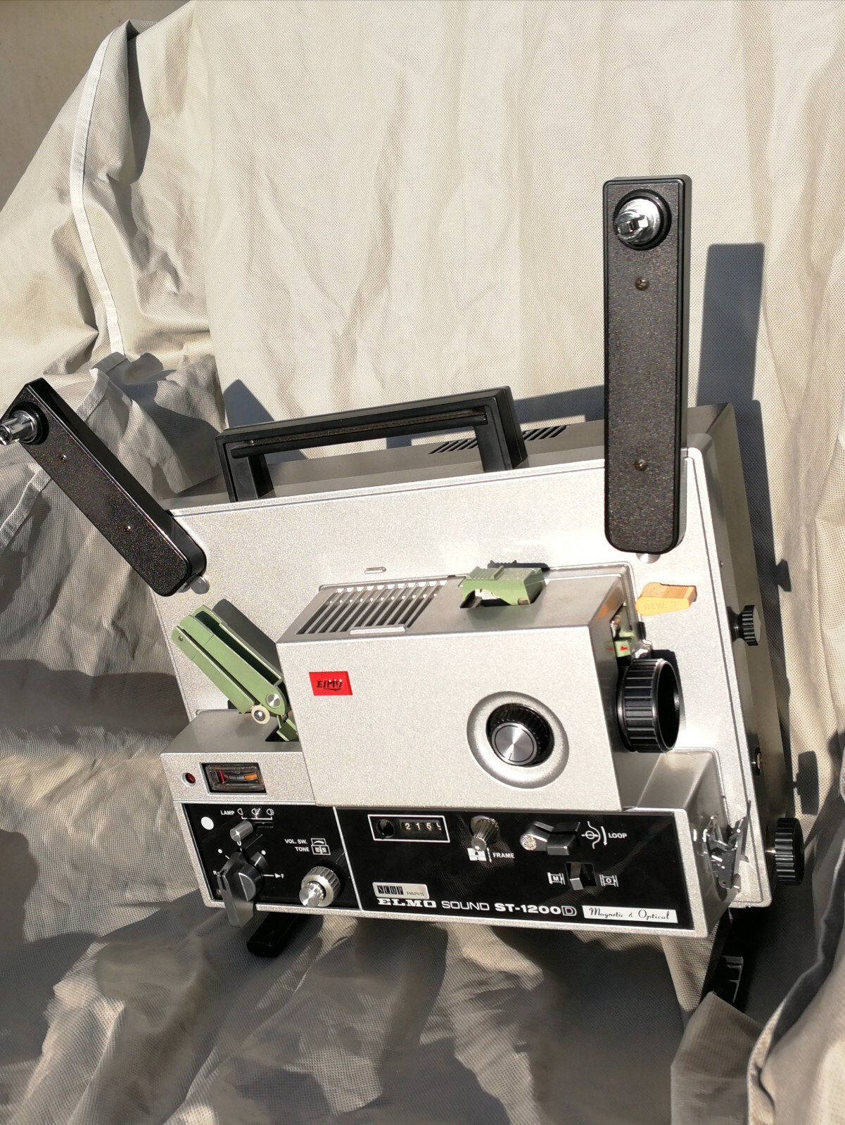 Set Di 3 Cinghie Per Proiettore Elmo ST-1200D Super 8 – Ricambio Nuovo