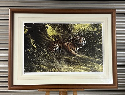 Extrem großer limitierter Druck eines Tigers von Spencer Hodge