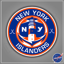 New York Islanders NHL Ice Hockey Logo Sticker Decal Size: 3"-12" 