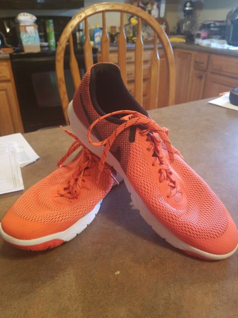 nike flex orange