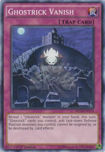 Ghostrick Vanish MP14-EN174 Common 1st Edition LP