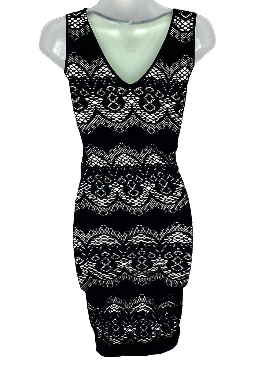 Intimately Free People Bodycon Tank Dress Crochet Knit Black Mint Green Sz XS/S | eBay Intimately Free People Bodycon Tank Dress Crochet Knit Black Mint Green Sz XS/S | eBay