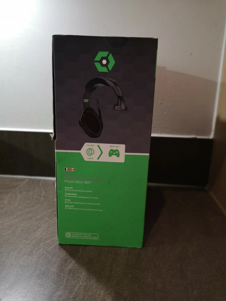 HCC Mono Chat Gaming Headset for Xbox 360 (Gioteck)  Wired Single Headphone - Image 2 of 4