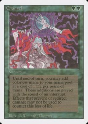 1x MTG Channel Revised Edition card Magic the Gathering | eBay