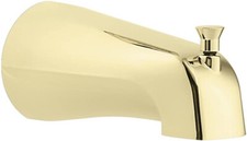 New Moen 3803P Chateau Shower Tub Bath Faucet Diverter Spout Polished Brass