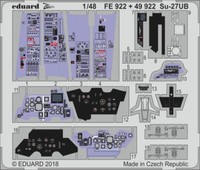 #MW22 Eduard FE922 SU-27UB 1/48 Zoom Set For Hobby Boss