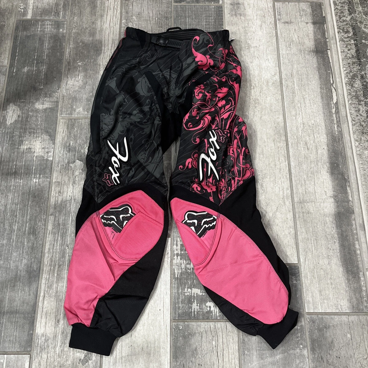 Fox Racing Motocross 180 Riding Pant - Punk Pink Black White - Womens Size  5/6