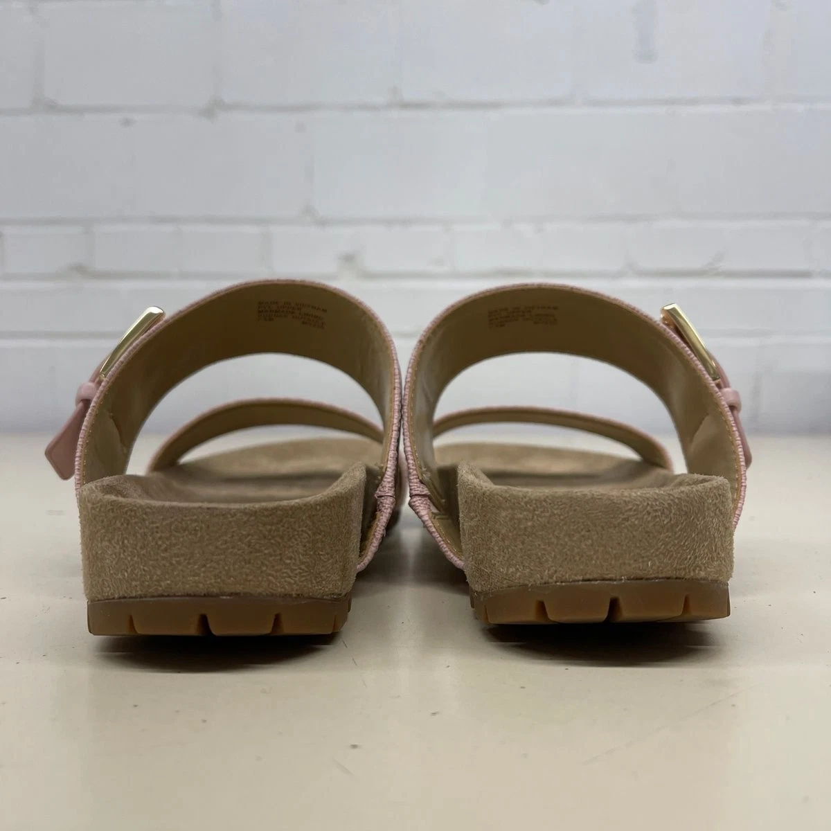 MICHAEL KORS Mylah Logo Leather Sandals Women