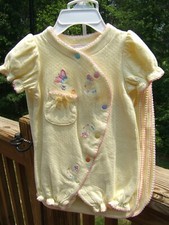 Nursey Rhyme 2pcs yellow jumper 3-6 M nwt