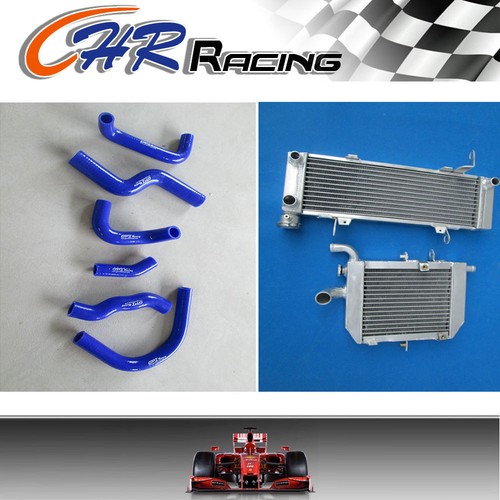 Aluminum L&R Radiator and Silicone Hose For HONDA RVF400 NC35 or NC30 ...