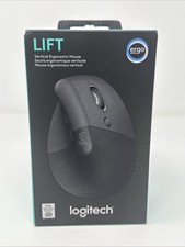 Logitech Lift Left Vertical Ergonomic Wirless Mouse Graphite 910-006467