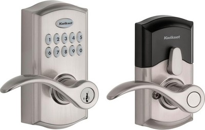 Kwikset 99550-002 Pembroke Light 10-Button Keypad Electronic Lever
