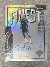 2025-26 Topps Finest - Autographs Miles McBride #FAU-MM Refractor (AU) Knicks