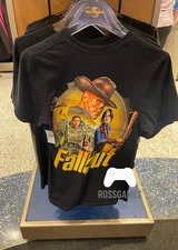 Authentic Universal Halloween Horror Nights HHN 2025 Fallout Black T-Shirt NWT