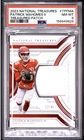 2023 Panini National Treasures - Treasured Patch Patrick Mahomes II 12/49 PSA 8